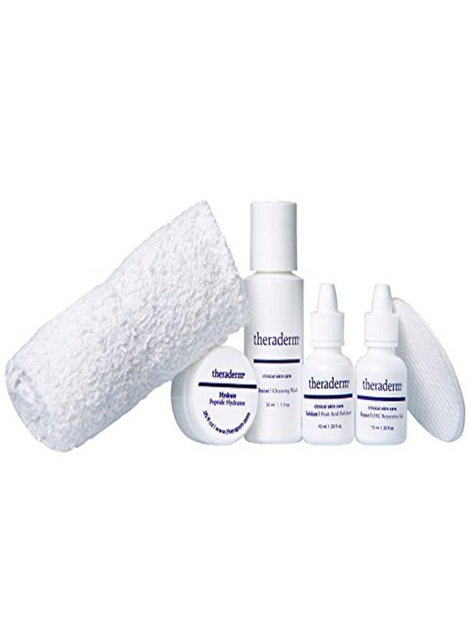 Theraderm Skin Renewal Travel System with Peptide Hydrator - TSA approved - 2- week supply - Image 2